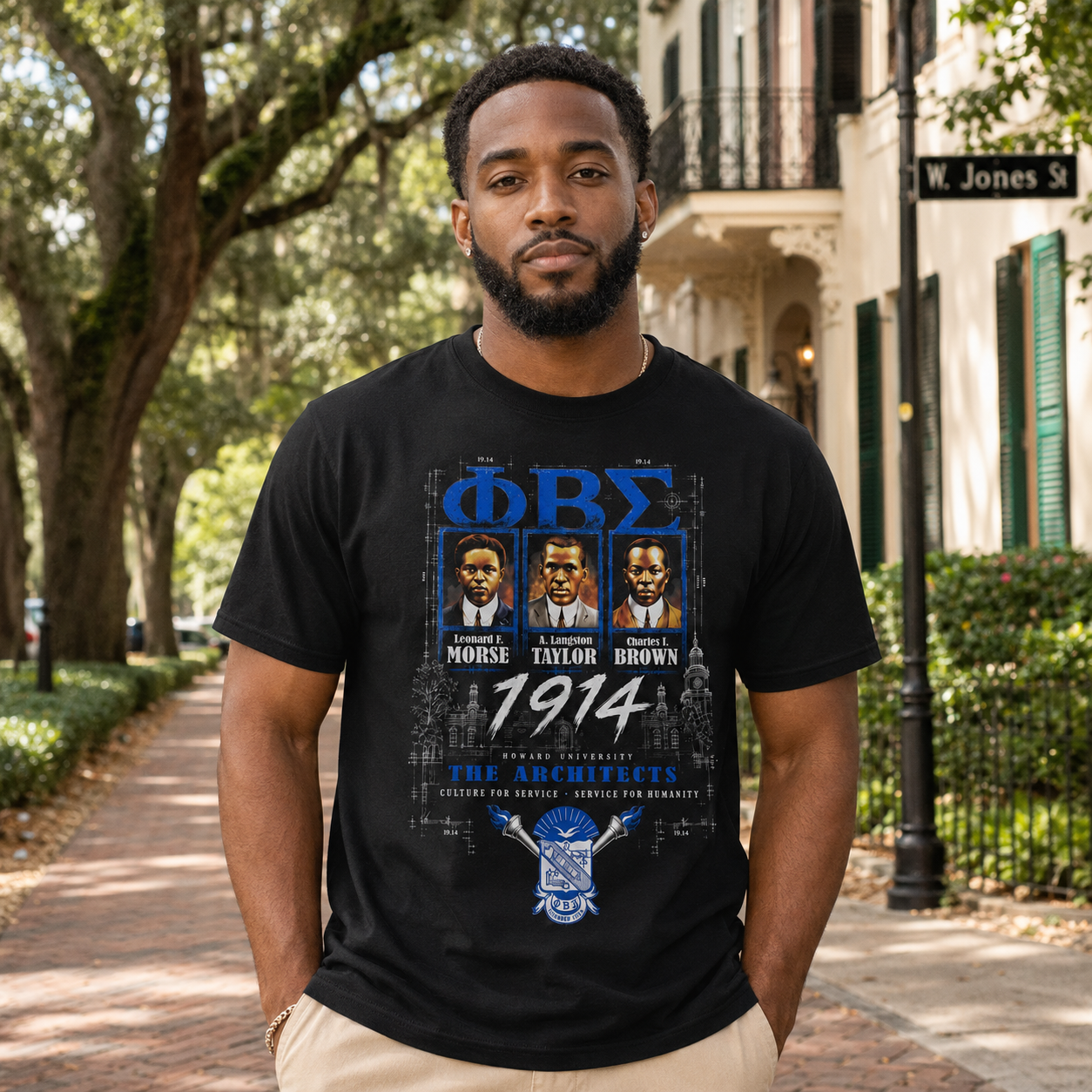 Phi Beta Sigma The Architects Founders T-Shirt