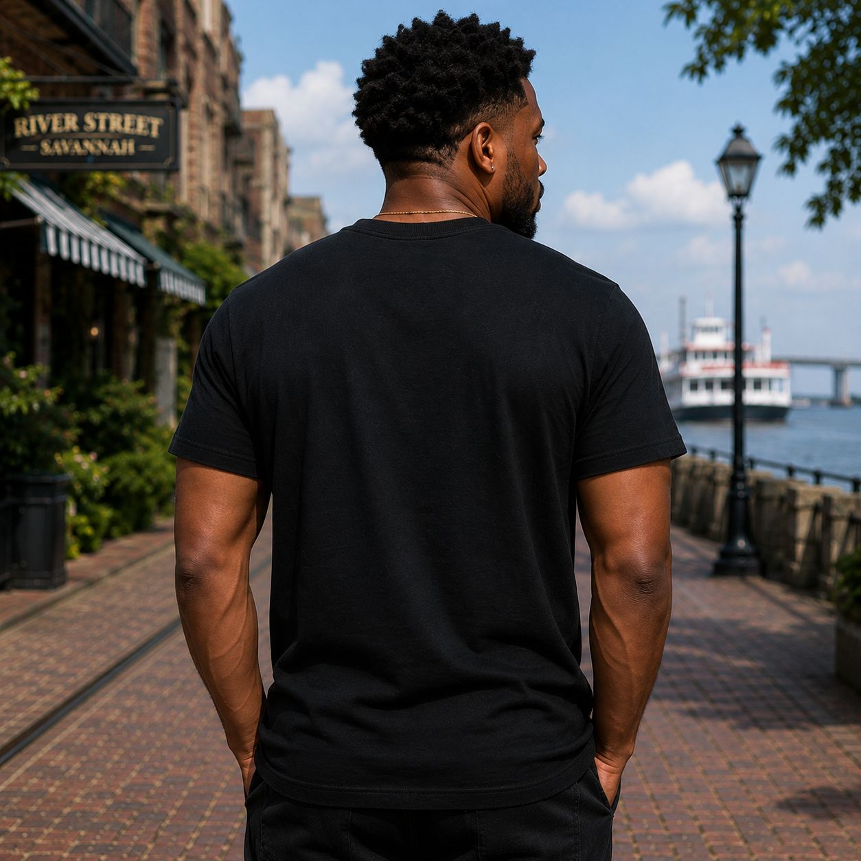 Phi Beta Sigma Marine Corps Frat Black T-Shirt