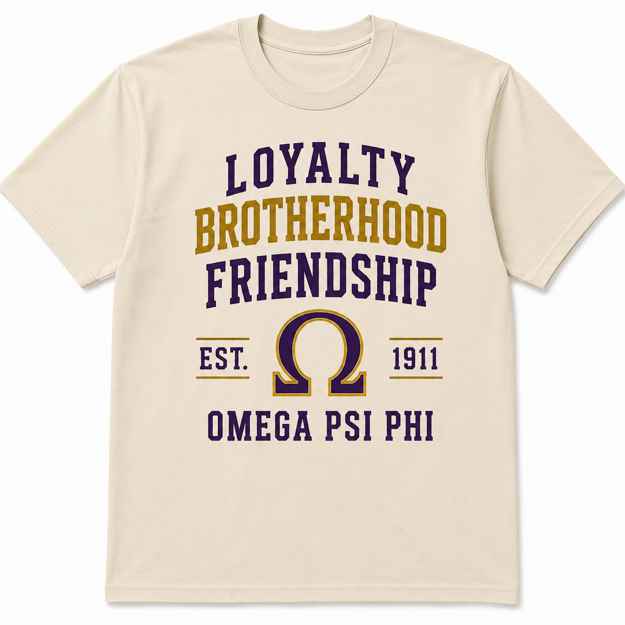 Omega Psi Phi Loyalty Brotherhood Friendship T-Shirt