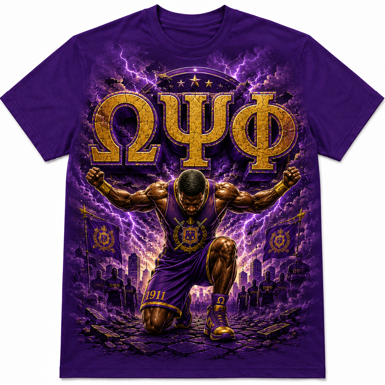 Omega Psi Phi Strength and Power T-Shirt