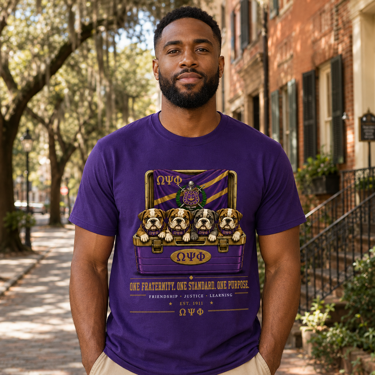 Omega Psi Phi One Fraternity T-Shirt