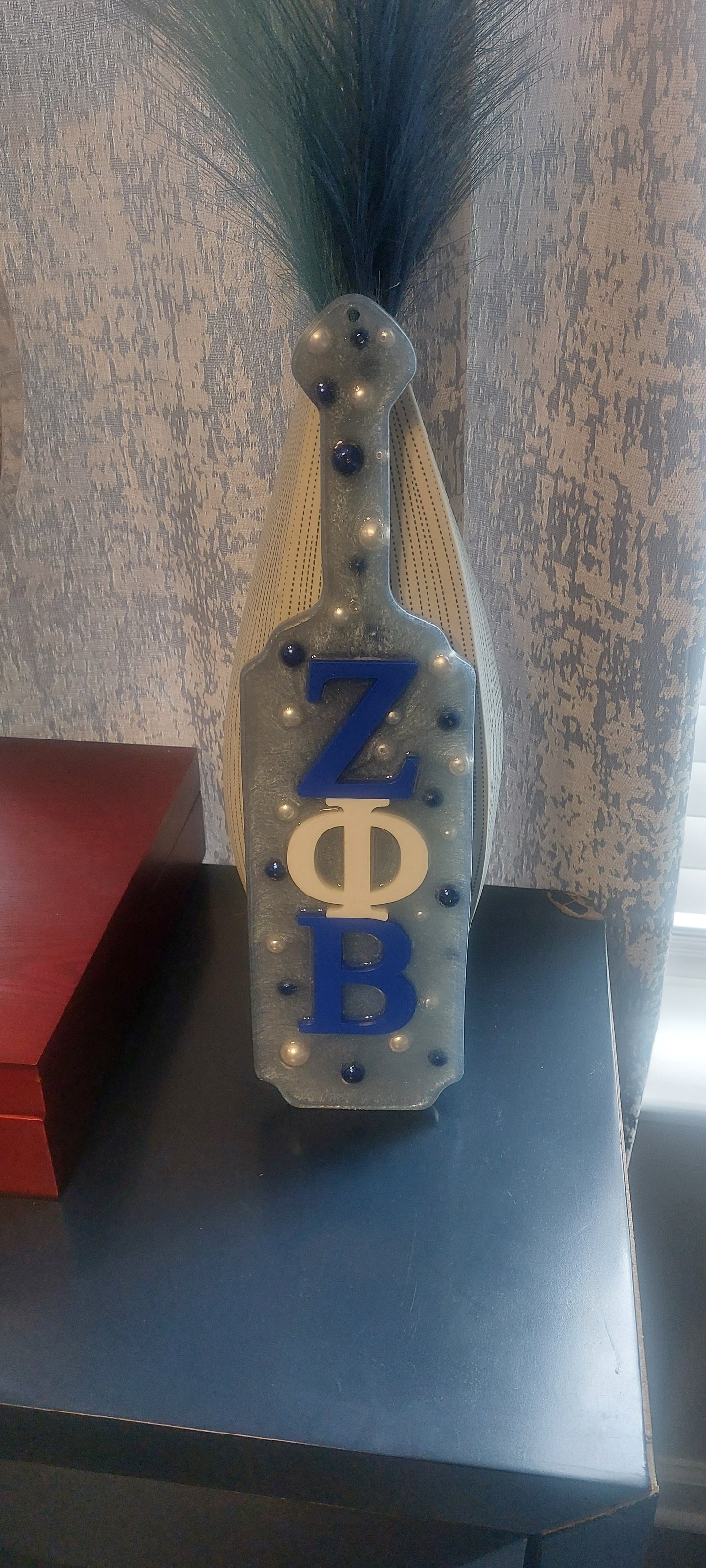 Zeta Phi Beta Resin Paddle (14" x 4")