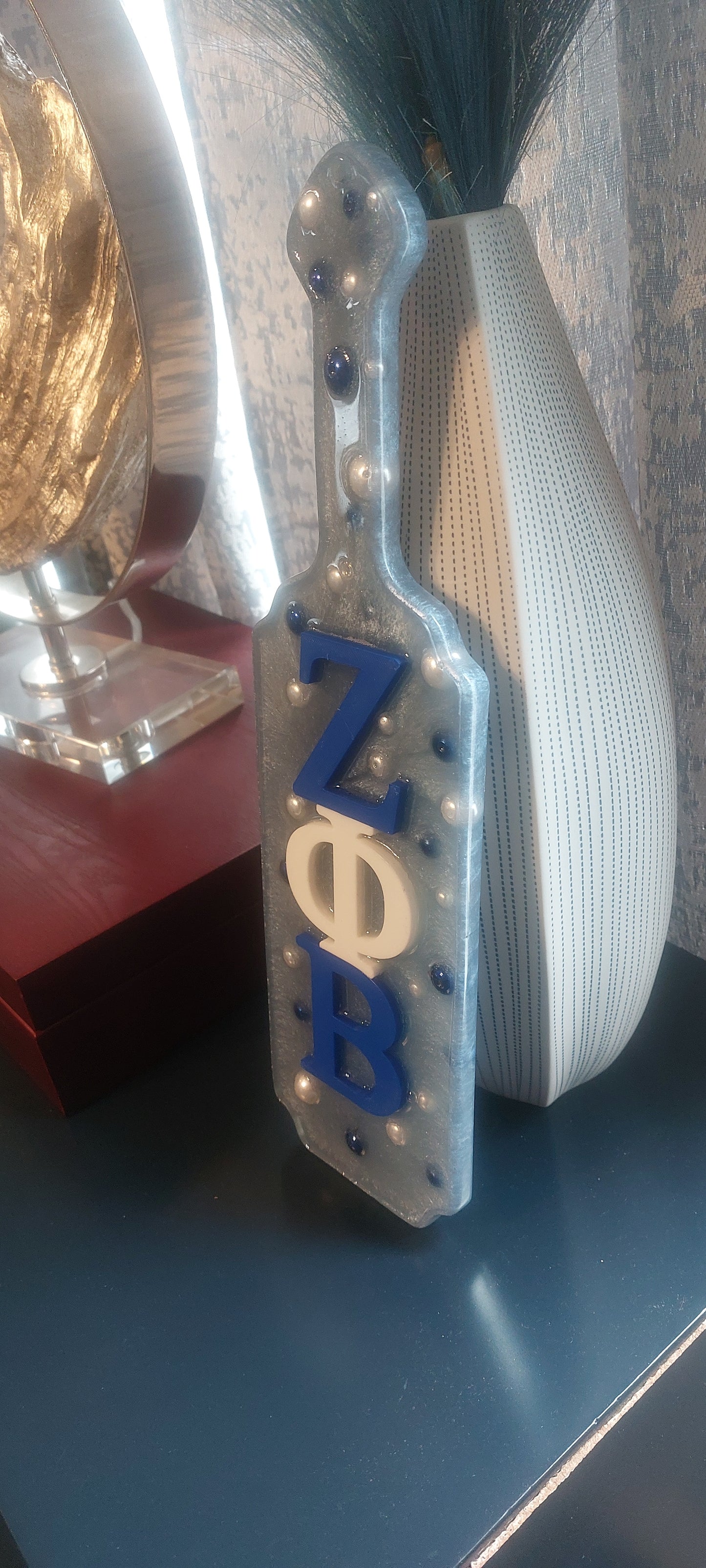 Zeta Phi Beta Resin Paddle (14" x 4")