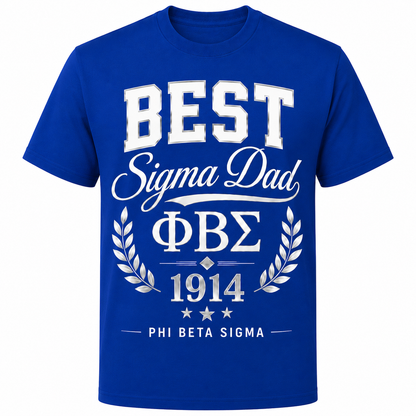 Best Sigma Dad Phi Beta Sigma T-Shirt