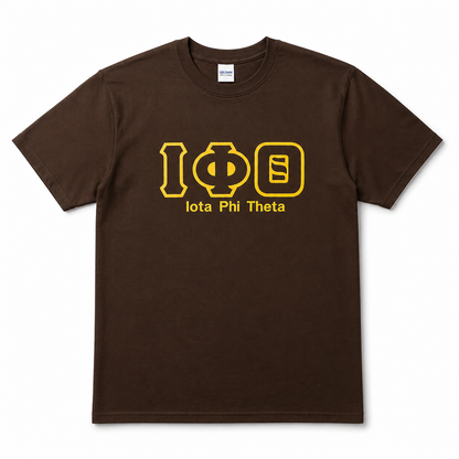 Iota Phi Theta Brown Graphic T-Shirt