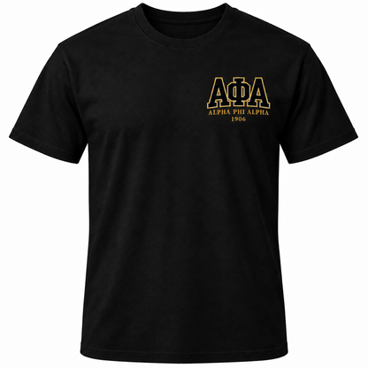 Alpha Phi Alpha 1906 Black Crest T-Shirt
