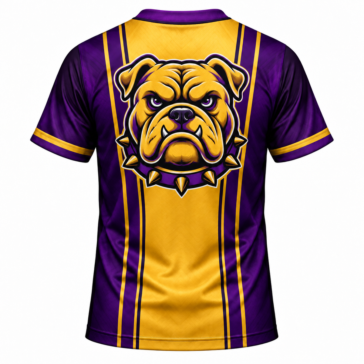 Omega Psi Phi 1911 Purple & Gold Bulldog All-Over Shirt