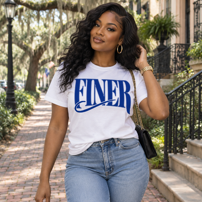 Zeta Phi Beta Finer White T-Shirt