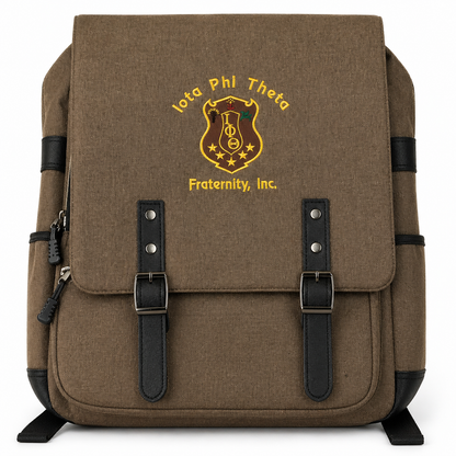 Iota Phi Theta Fraternity Brown Backpack