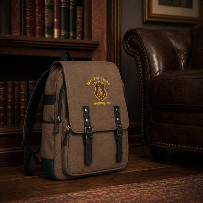 Iota Phi Theta Fraternity Brown Backpack