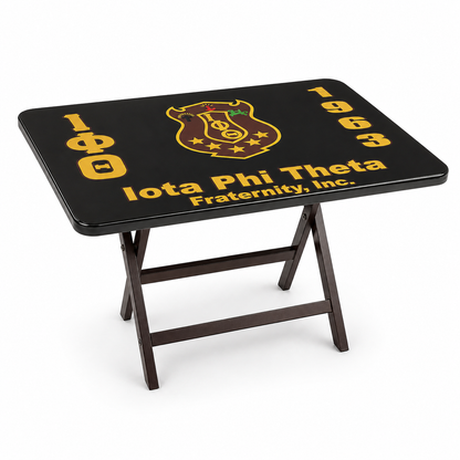Iota Phi Theta Crest Folding Table