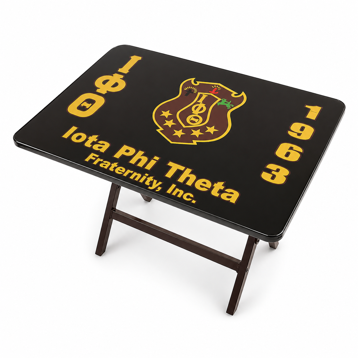 Iota Phi Theta Crest Folding Table