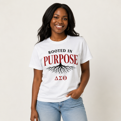 Delta Sigma Theta Rooted in Purpose T-Shirt