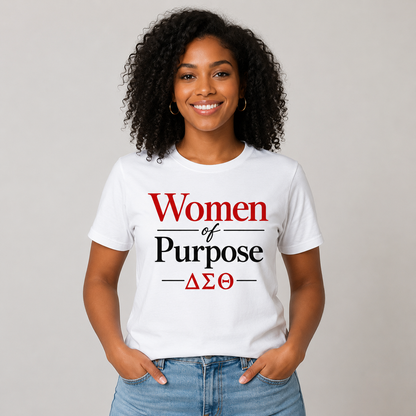 Delta Sigma Theta Women of Purpose T-Shirt