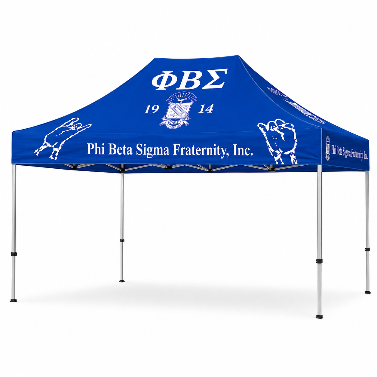 Phi Beta Sigma Custom Canopy Tent