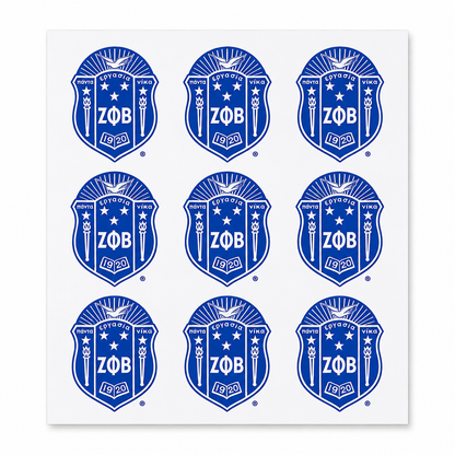 Zeta Phi Beta UV DTF Transfer Sheet