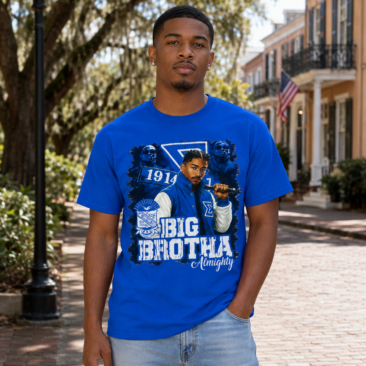 Phi Beta Sigma Big Brotha Almighty T-Shirt
