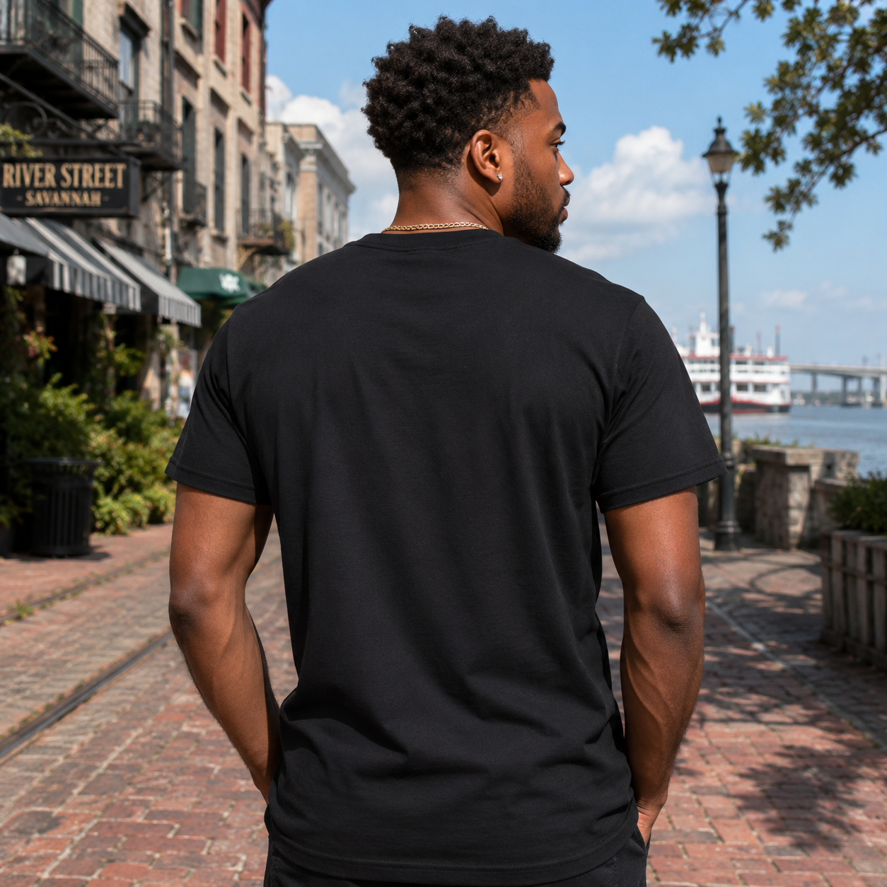 Phi Beta Sigma Army Brothers Black T-Shirt