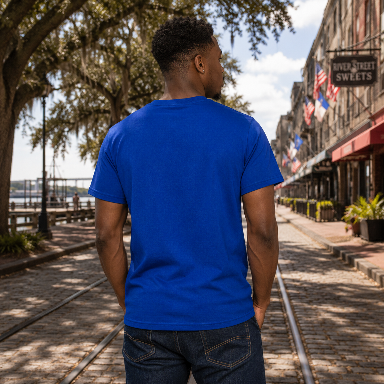 Savannah High Juneteenth Blue Jackets T-Shirt