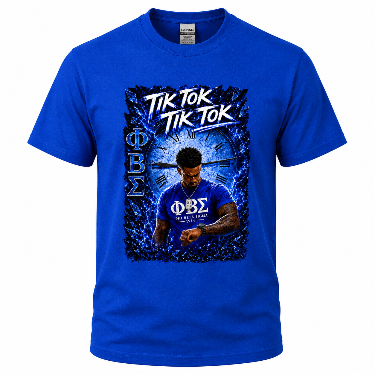 Phi Beta Sigma Tik Tok Graphic T-Shirt