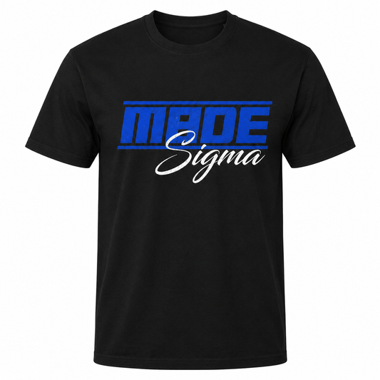 Phi Beta Sigma Made Sigma Black T-Shirt
