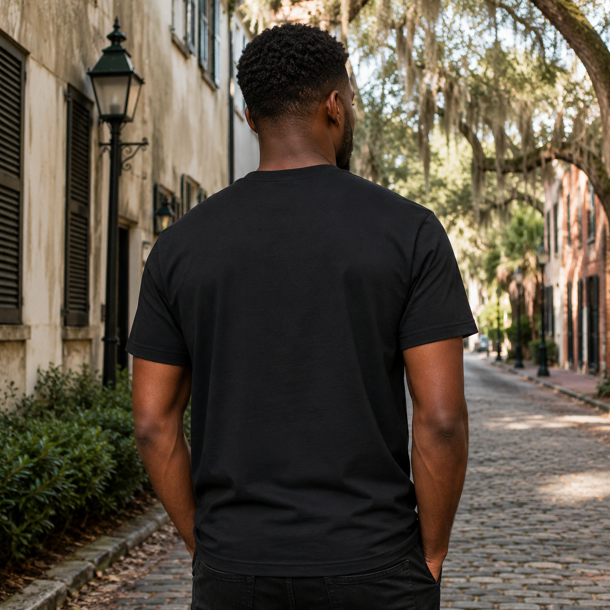 Phi Beta Sigma Dad Black T-Shirt