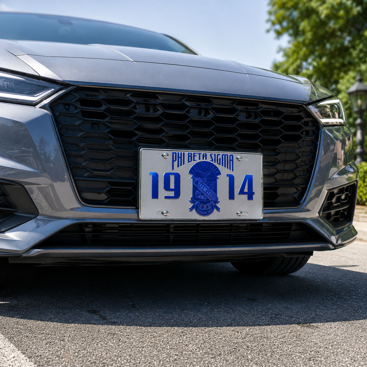 Phi Beta Sigma 1914 Vehicle License Plate Tag