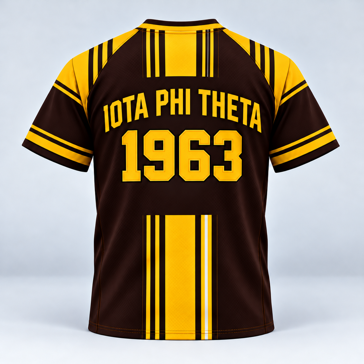 Iota Phi Theta 1963 Vertical Greek Letter All-Over T-Shirt