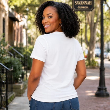 Zeta Phi Beta Pretty Powerful Finer White T-Shirt