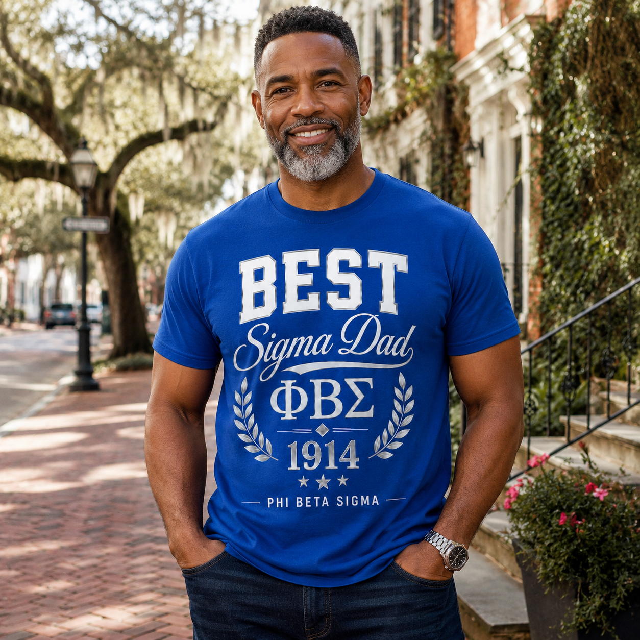 Best Sigma Dad Phi Beta Sigma T-Shirt