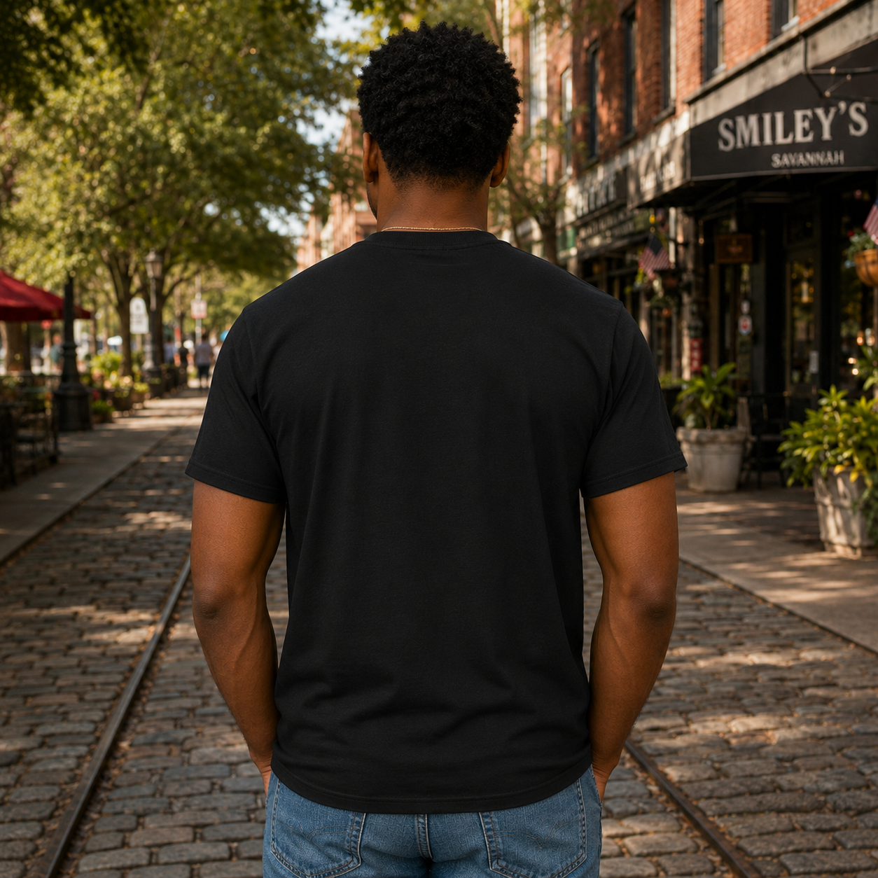 Phi Beta Sigma Brothers in Blue Law Enforcement Black T-Shirt