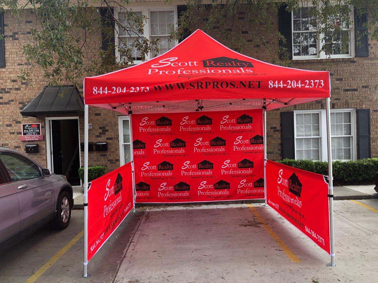 Custom Tent ( Two Sizes Available)