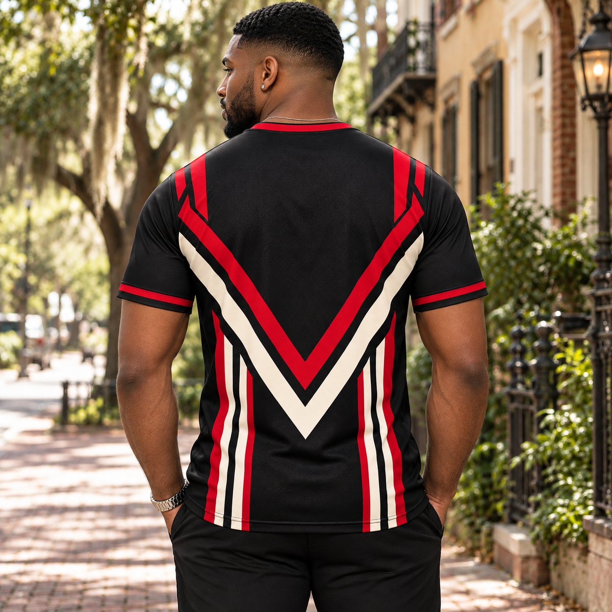Kappa Alpha Psi KAPPA Chevron All-Over T-Shirt