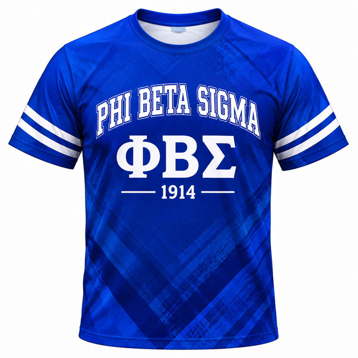 Phi Beta Sigma 1914 Royal Blue Varsity All-Over Shirt