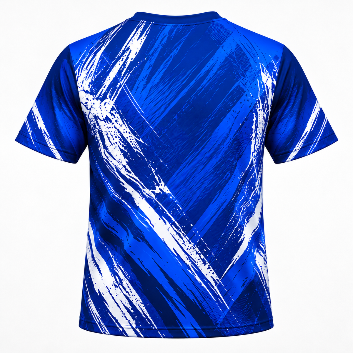 Phi Beta Sigma 1914 Blue & White Brushstroke All-Over Shirt