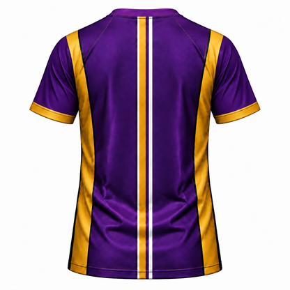 Omega Psi Phi 1911 Purple & Gold Greek Letter All-Over Shirt