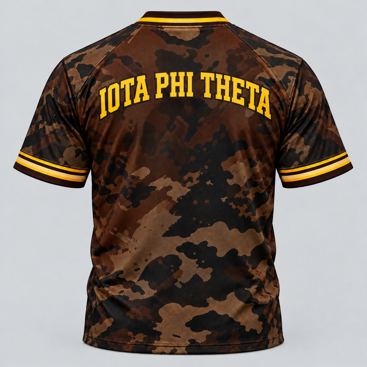Iota Phi Theta Brown Camo Performance T-Shirt