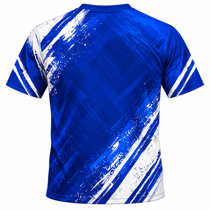 Phi Beta Sigma 1914 Royal Blue Brushstroke All-Over Shirt