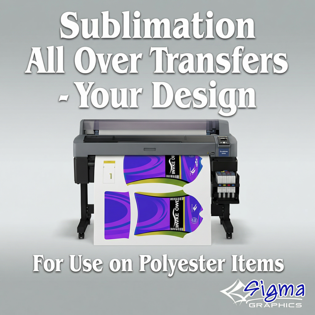 Sublimation All Over Transfers - Your Design