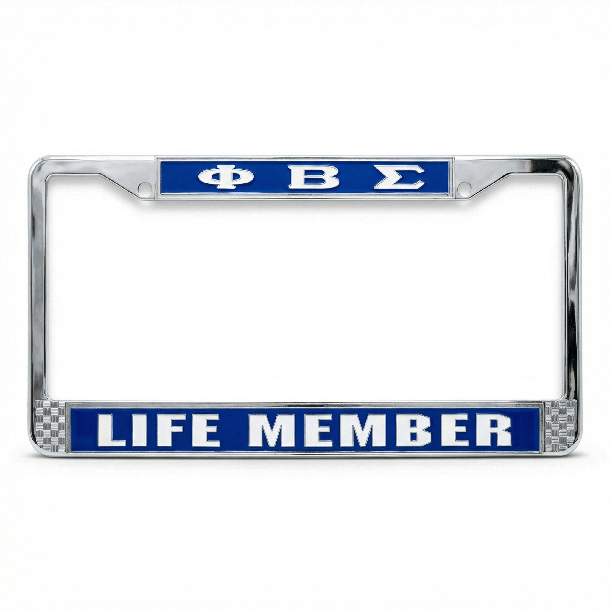 Phi Beta Sigma LIFE MEMBER License Plate Tag