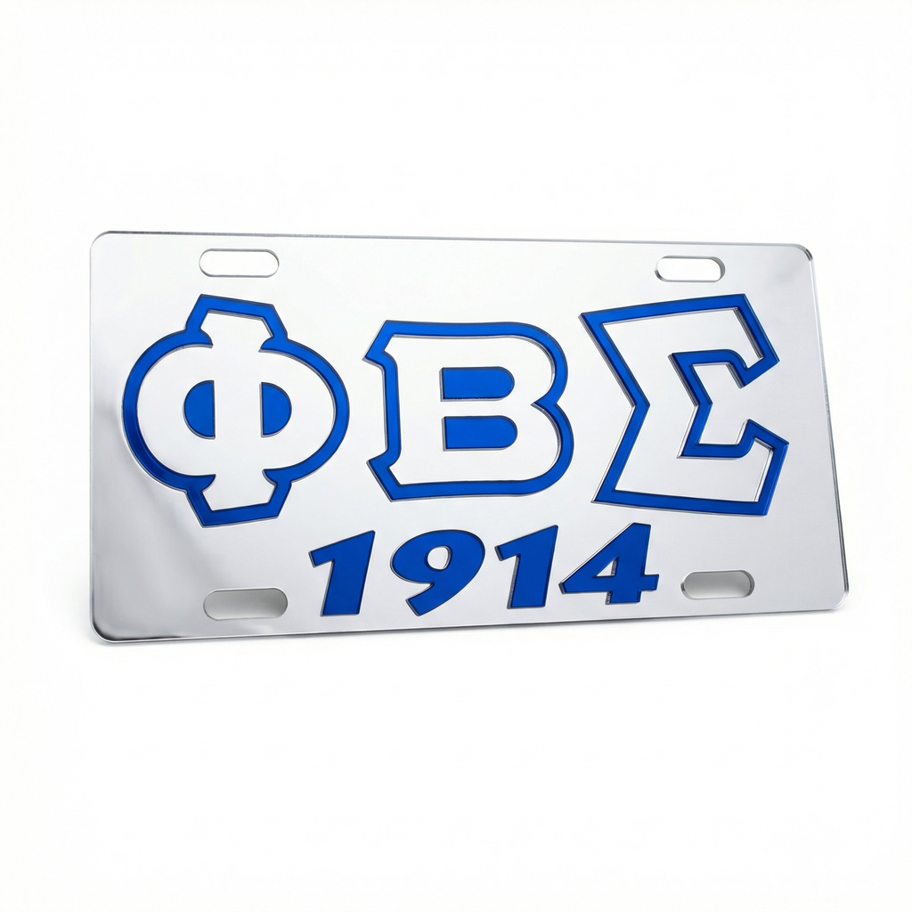 Phi Beta Sigma Car Tag
