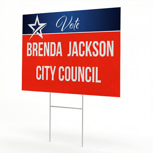 Political Signs - 48 x 48