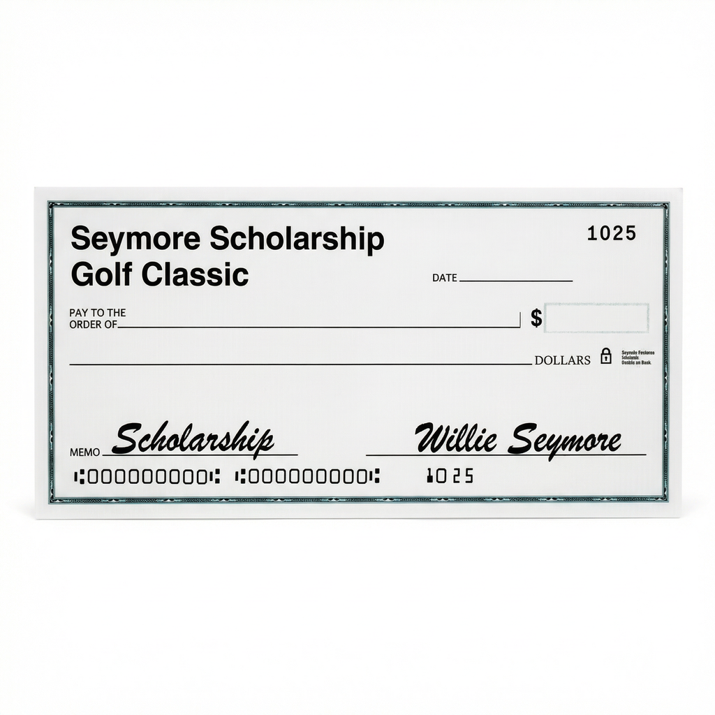 Big Check - 2ft x 4ft