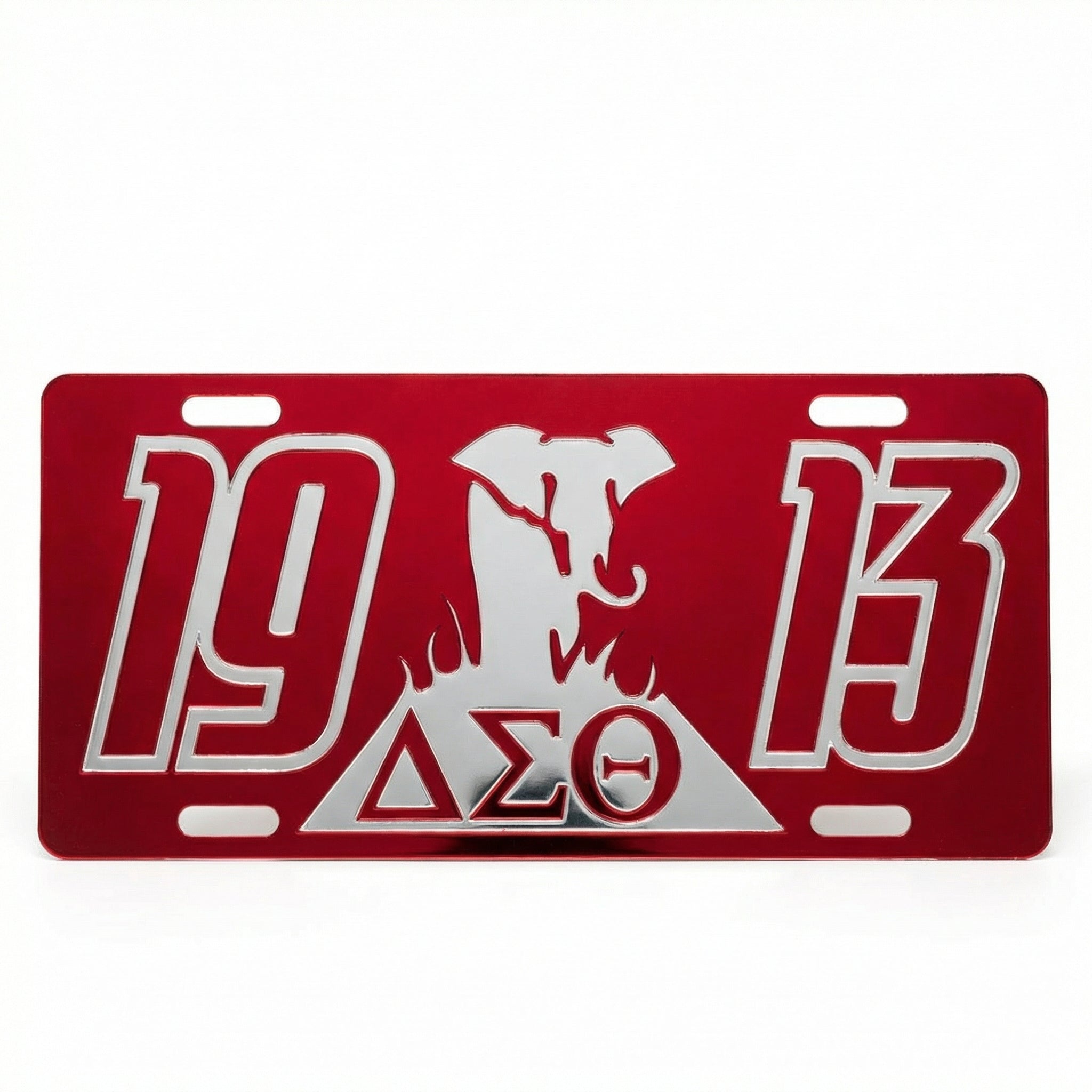 Delta Sigma Theta 1913 Elephant Plate Tag