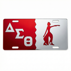 Delta Sigma Theta Split Symbols Fortitude Tag