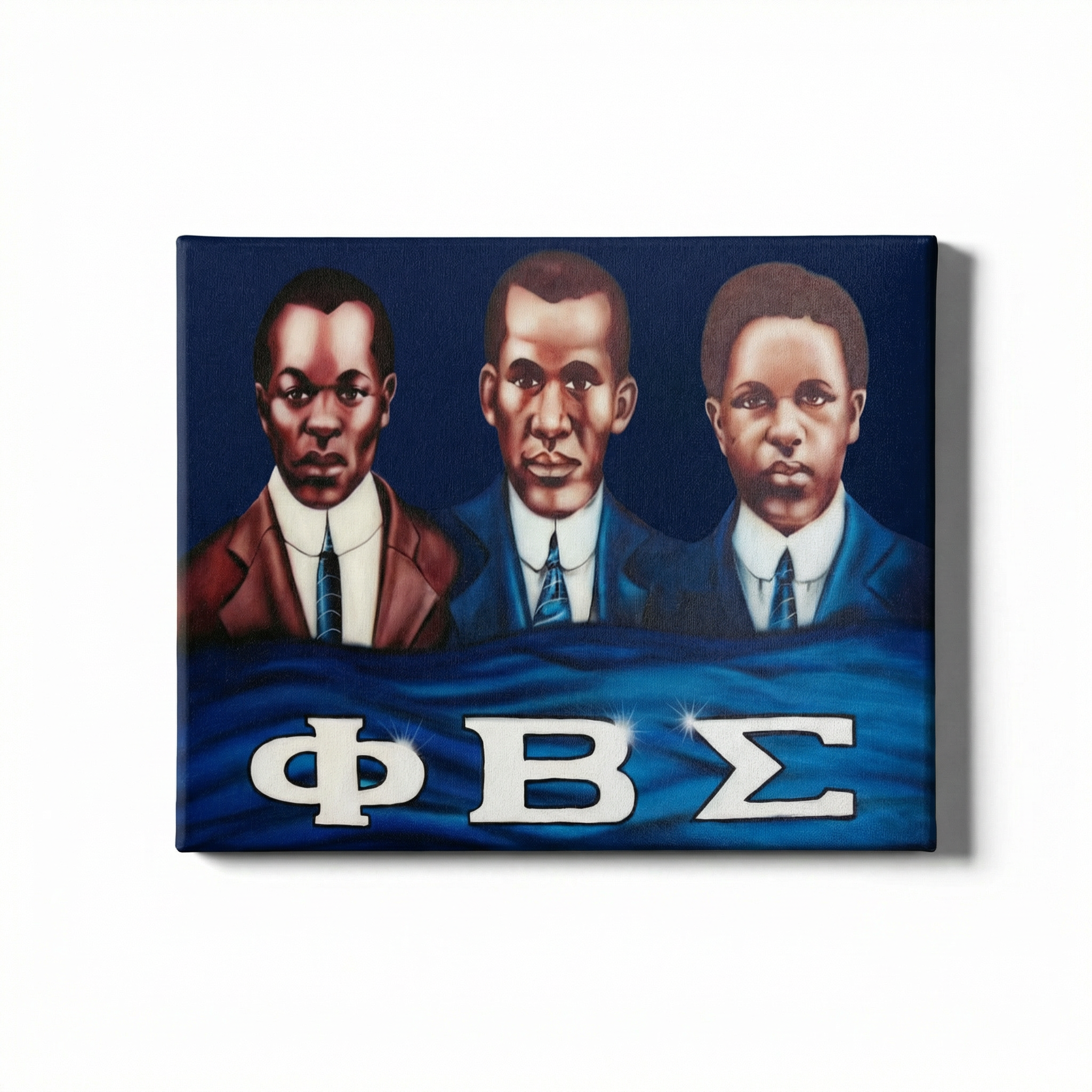 Phi Beta Sigma Founders Canvas Art
