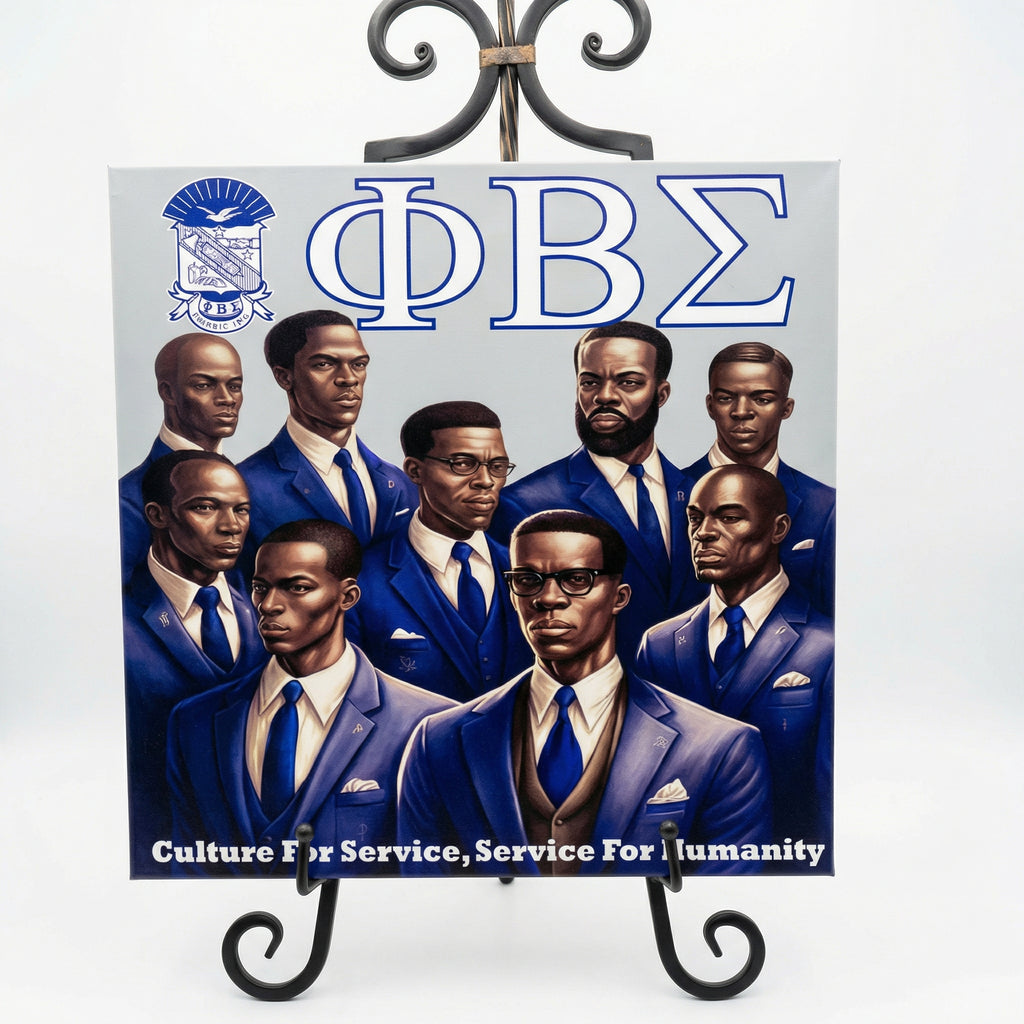 Phi Beta Sigma Canvas Wall Art - 3