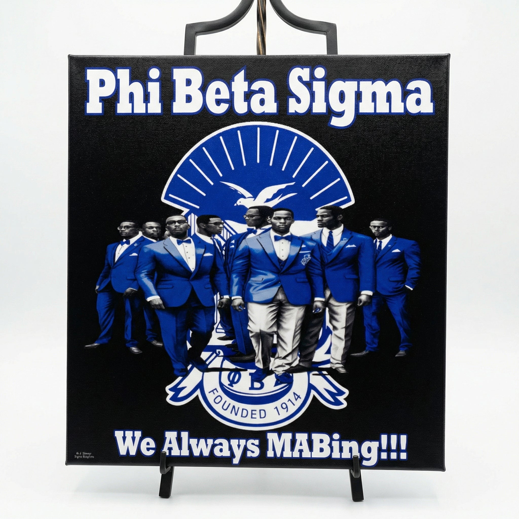 Phi Beta Sigma Canvas Wall Art - 2