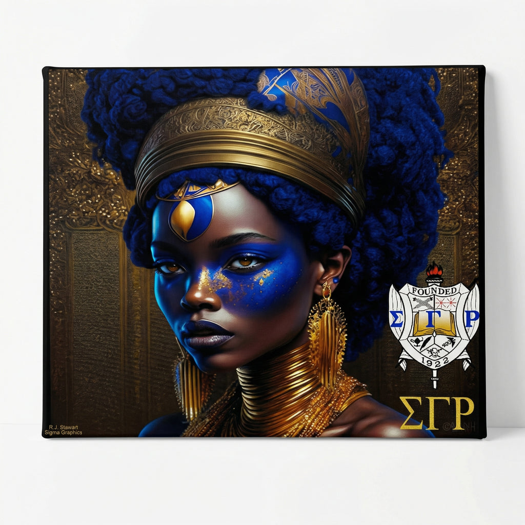 Sigma Gamma Rho Canvas Wall Art - 3