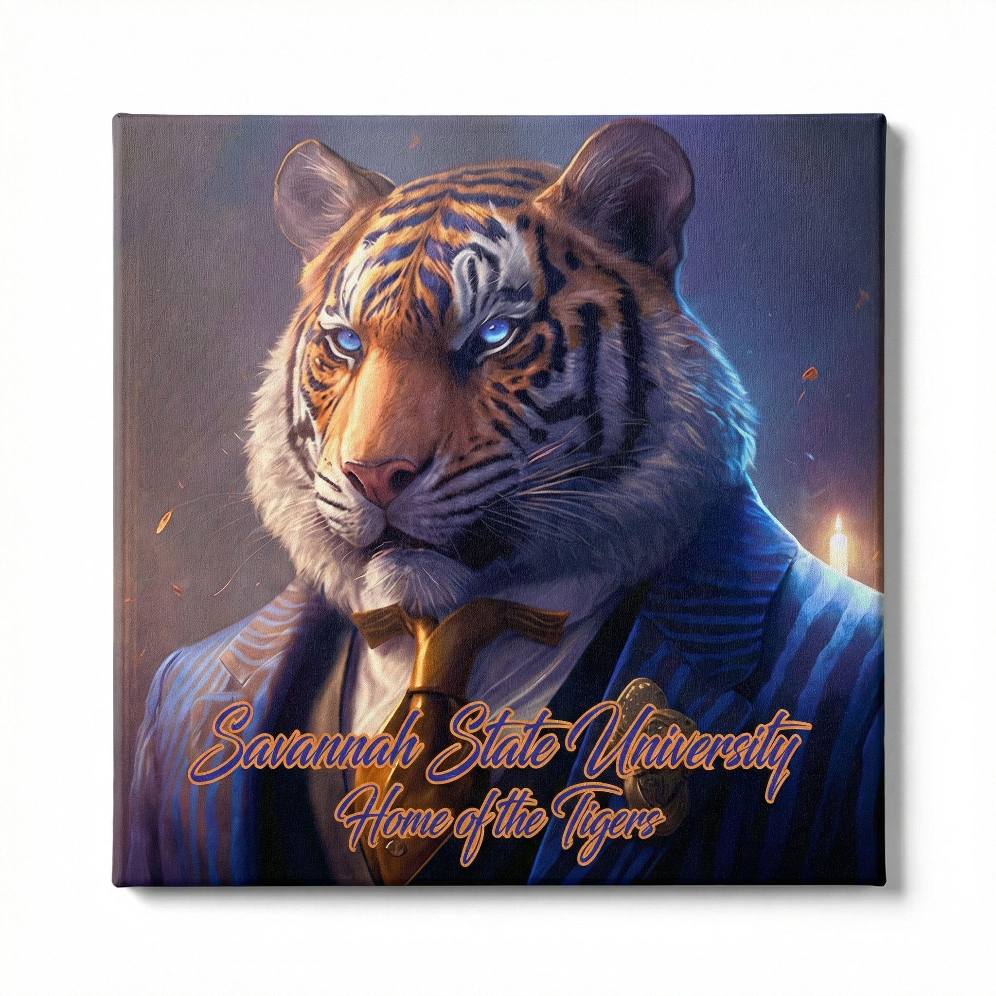 Savannah State University Canvas Wall Art - Tiger Pride